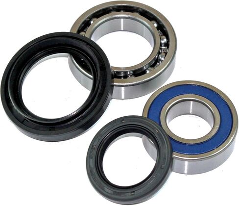Caltric Rear Wheel Ball Bearings & Seal Kit Compatible with Yamaha Big Bear 400 Yfm400 4Wd 2000-2006 in Saudi Arabia