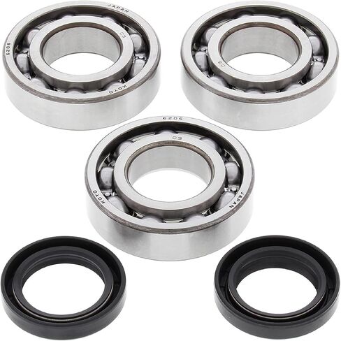 All Balls Racing 24-1092 Crank Bearing and Seal Kit Compatible with/Replacement for Polaris Trail Blazer 250 1999-2006, Trail Boss 250 2x4 1999, Xplorer 250 4x4 2000-2002 in Saudi Arabia