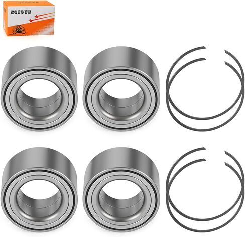For Can-Am Maverick X3 Max Turbo R RR 2017-2023 4Pcs Front Rear Heavy Duty Wheel Bearing W/Circlip 293350109 in Saudi Arabia