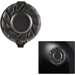 Car Push to Start Button Cover, Zinc Alloy Auto Interior Ignition Key Switch Decal Car Engine Start Stop Button Cover Protective Sticker, Anti-Scratch Decoration Ring for Cars (Matte Black) in Kuwait