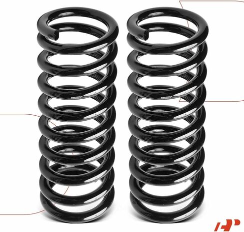 A-Premium 2Pcs Front Coil Spring Set Compatible with Chevrolet Monte Carlo, Chevelle, El Camino & Buick Skylark, Special, GS 455 & Oldsmobile Cutlass Supreme, F85, 442, Driver and Passenger Side in Saudi Arabia