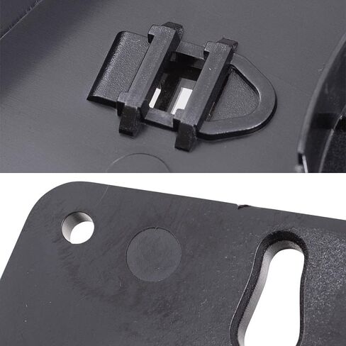 Brock Aftermarket Replacement Passenger Right Upper and Lower Mirror Glass and Base Without Heat Set Compatible With 2008-2022 Chevy Express in Saudi Arabia