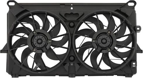 Radiator Cooling Fan Assembly Fit for 2005-2006 for Cadillac for Escalade,2005-2006 for Cadillac for Escalade ESV,2005-2006 for Cadillac for Escalade EXT,2005-2006 for chevy for Avalanche 1500 in Saudi Arabia