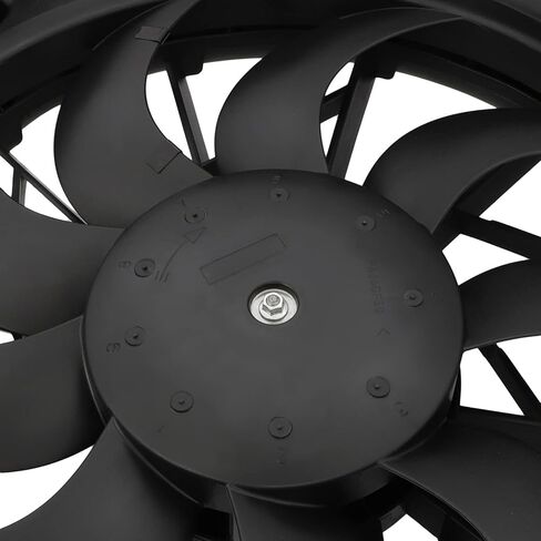 Radiator Cooling Fan Assembly Fit for 2005-2006 for Cadillac for Escalade,2005-2006 for Cadillac for Escalade ESV,2005-2006 for Cadillac for Escalade EXT,2005-2006 for chevy for Avalanche 1500 in Saudi Arabia