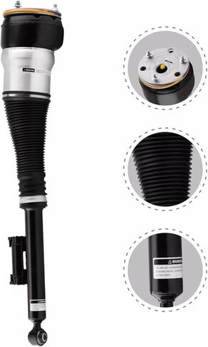 2x Rear Air Suspension Shock Struts Compatible For Mercedes S-Class W222 S500 S65 AMG 2013- in Saudi Arabia