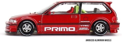 Honda Civic (EF) Kaido Works V2 by Mini GT in Red 156 Diecast 1:64 in Saudi Arabia