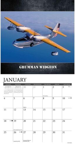 Willow Creek Press, WWII Military Aircraft 2026 Mini Wall Calendar, 7'' X 7'', 18-Month Calendar with Stapled Binding in Saudi Arabia