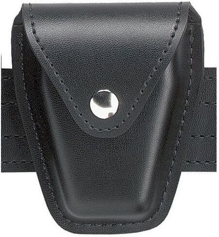Safariland Duty Gear Bianchi 190-2-2: Handcuff Pouch Top Flap, Plain, Black in Kuwait