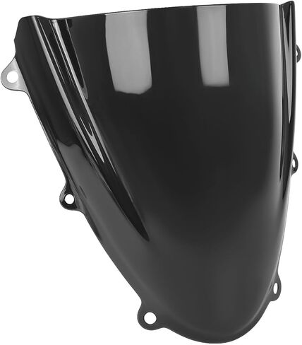 استبدال الزجاج الأمامي للدراجات النارية لسوزوكي GSXR600 GSXR750 GSXR 600 GSXR 750 2011-2025 GSX-R600Z GSX-R750Z 2022 2023 2024 2025 PC فقاعة مزدوجة الزجاج الأمامي (أسود) in Saudi Arabia