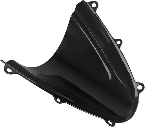 استبدال الزجاج الأمامي للدراجات النارية لسوزوكي GSXR600 GSXR750 GSXR 600 GSXR 750 2011-2025 GSX-R600Z GSX-R750Z 2022 2023 2024 2025 PC فقاعة مزدوجة الزجاج الأمامي (أسود) in Saudi Arabia