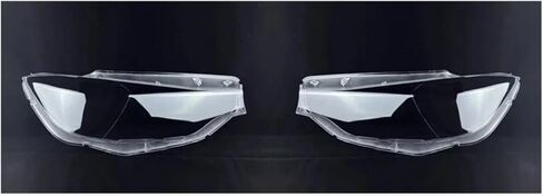 زوج سيارة عدسة المصباح الأمامي غطاء المصباح عاكس الضوء قذيفة متوافق لسيارات BMW M4 4 سلسلة F32 F33 F36 F82 2013 2014 2015 2016 غطاء المصباح in Saudi Arabia