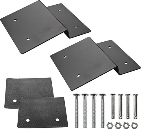 Steel Shed Ramp Top Kit, 2"× 8" Heavy Duty Loading Ramp Ends for Lawn Mower, Car, Trucks, Trailer, Driveway, Shed in Kuwait