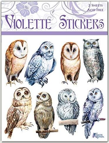 Violette Stickers Real Owls in Saudi Arabia