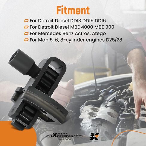 maXpeedingrods 4.6MM & 4.1MM Engine Brake Adjustment Tools with Engine Barring Tool/TDC Locating Pin for Detroit Diesel DD13 DD15 DD16 EPA07 EPA10, W470589042300 W470589022300 W47058900150 in Saudi Arabia