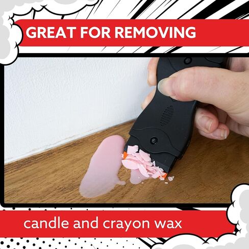 Mighty Melt Adhesive Remover - For Sticky and Gooey Messes – Removes Glue, Stickers, Labels, Tape, Decals Crayons, Wax, Tar & More – Safe for Surfaces – Fresh Citrus Scent (125ml / 4.2oz) in Saudi Arabia