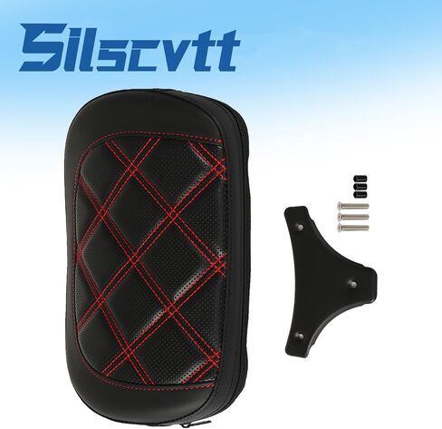 Silscvtt Passenger Sissy Bar Backrest Pad Replacement for Road Glide FLTRX 2015-2022 in Saudi Arabia