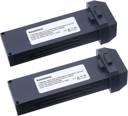 4300mAh 7.4V HS720 Drone Battery Replacement for Holystone HS720/HS720E - 30min Extended Flight LiPo Battery (PC Fireproof, Lightweight) (2 Pack) in Saudi Arabia
