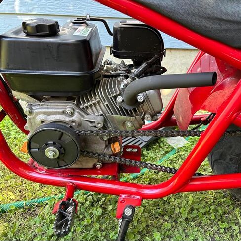 أنبوب عادم لـ Predator 212cc 196cc Go Kart & Mini Bike، مناسب لـ Coleman Powersports CT200U، CT200U-EX، BT200X، ولمحركات Honda GX160، GX200 in Saudi Arabia