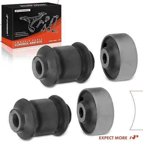 A-Premium 4 x Front Lower Control Arm Bushing Kit, Compatible with Volkswagen Jetta 1999-2006, Golf 1999-2009, Beetle 1998-2010, Jetta City 2007-2009 & Audi TT/TT Quattro 2000 in Saudi Arabia