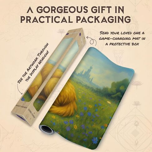Guardian of Dreams (Stitched) - MTG Playmat - Compatible with Magic The Gathering Playmat - Play MTG, YuGiOh, TCG - Original Play Mat Art Designs & Accessories in Saudi Arabia