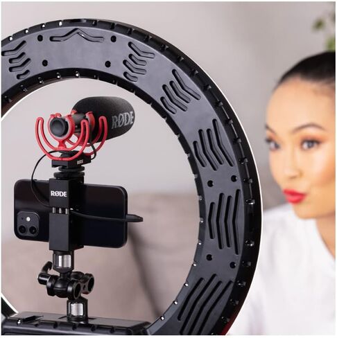 RØDE VideoMic GO II Ultra-compact On-camera Shotgun Microphone with both 3.5mm and USB Outputs for Filmmaking, Content Creation, Podcasting and Video Calls in Saudi Arabia