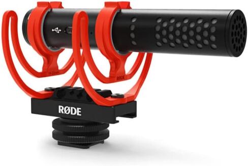RØDE VideoMic GO II Ultra-compact On-camera Shotgun Microphone with both 3.5mm and USB Outputs for Filmmaking, Content Creation, Podcasting and Video Calls in Saudi Arabia