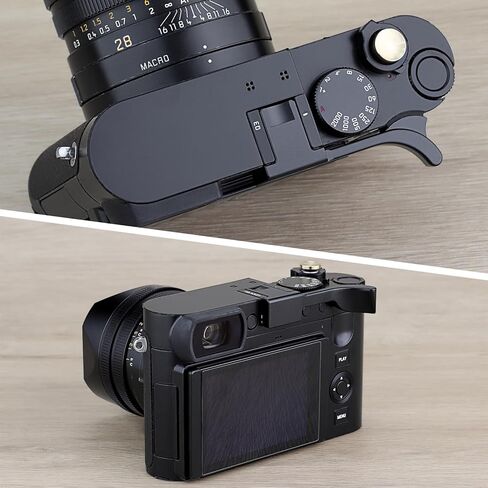 Haoge Metal Thumb Up Grip for Leica Q3 Camera Support Handgrip Accessories THB-Q3W Hot Shoe Thumb Up Rest in Saudi Arabia