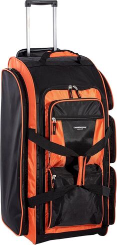 Travelers Club Xpedition 30 Inch Multi-Pocket Upright Rolling Duffel Bag in Kuwait