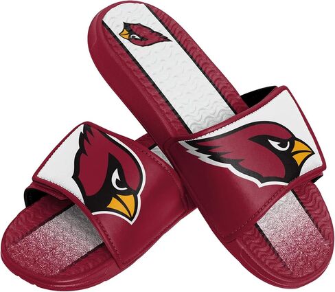 صنادل FOCO للرجال بشعار فريق Nfl، رياضية رياضية، فليب فلوب جل، شريط الفريق، 11-12 US in Kuwait