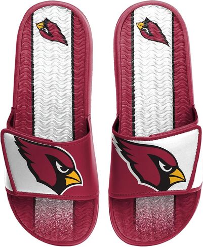 صنادل FOCO للرجال بشعار فريق Nfl، رياضية رياضية، فليب فلوب جل، شريط الفريق، 11-12 US in Kuwait