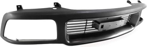 مجموعة شبكة Garage-Pro متوافقة مع GMC Sonoma 1994-1997، تناسب 1995-1997 GMC Jimmy Black Shell مع إدراج فضي in Saudi Arabia