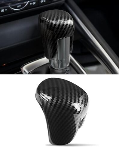 Car Center Console Gear Shift Knob Cover Trim Cap Compatible with Honda Civic 2022 2023 2024 2025, CRV HRV 2023 2024 2025, Accord 2018-2024 2025 Accessories,Decorative Cover,Crystal Shaped in Saudi Arabia