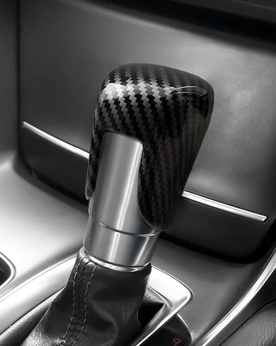 Car Center Console Gear Shift Knob Cover Trim Cap Compatible with Honda Civic 2022 2023 2024 2025, CRV HRV 2023 2024 2025, Accord 2018-2024 2025 Accessories,Decorative Cover,Crystal Shaped in Saudi Arabia
