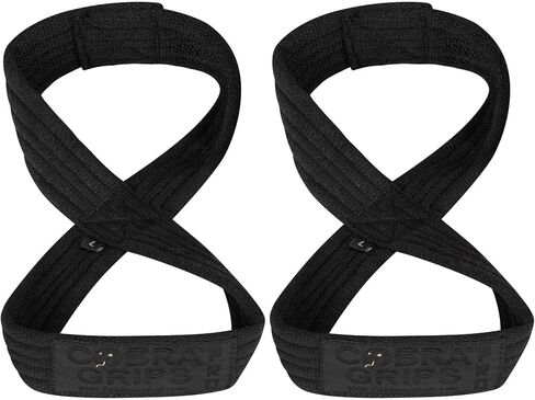 أشرطة رفع الأثقال على شكل 8 حلقات رفع الأشرطة الخيار رقم 1 لعشاق تمرين رافعي الأثقال in Kuwait