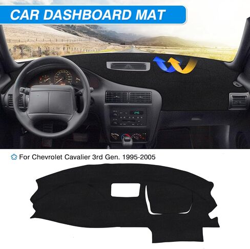 Cartist Dash Cover Fits for 2007-2013 Chevy Silverado Sierra, 2007-2014 Chevy Tahoe Suburban Denali Avalanche & GMC Yukon/XL Without Dash Speaker & Only One Glove Box Dashboard Cover in Kuwait