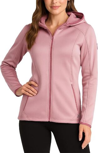 Reebok Womens Jacket - Active Performance Fleece Lined Softshell Jacket with Hood - Lightweight Jackets for Women (S-3X) in Kuwait