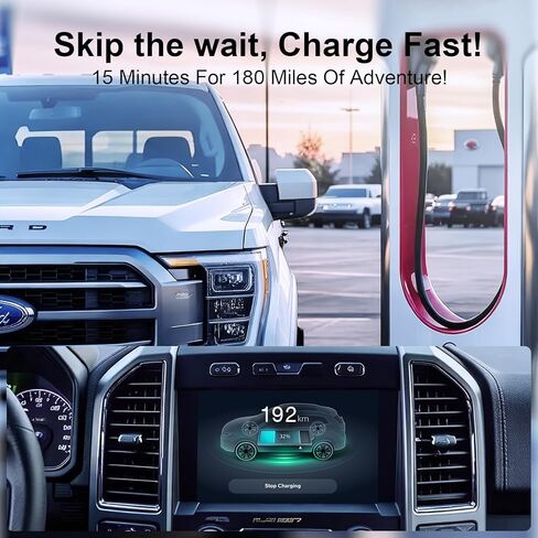 NACS to CCS1 Charging Adapter, 𝟮𝟬𝟮𝟰 𝗨𝗽𝗴𝗿𝗮𝗱𝗲𝗱 Max 500A 250KW, Fit for Tesla to CCS Adapter Compatible with Tesla Supercharger Station,Fit for Ford EVs,Fit for Rivian R1T, R1S, R2, R3,GM EV in Saudi Arabia