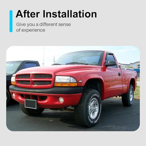CarPartsDepot شريط الوجه المصد الأمامي الجديد مع دعامة متوافق مع 1997 1998 1999 2000 2001 2002 2003 2004 DODGE Dakota يناسب CH1002252 55255844AB in Saudi Arabia