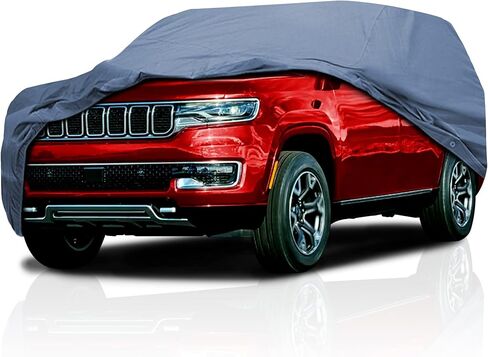 DaShield Ultimum Series SUV Car Cover for Jeep Grand Cherokee SRT-8 2006-2013 SUV 4-Door All Weather Protection Semi Custom Fit Waterproof Dust, Sun, Snow, Rain Protection Indoor Outdoor in Saudi Arabia