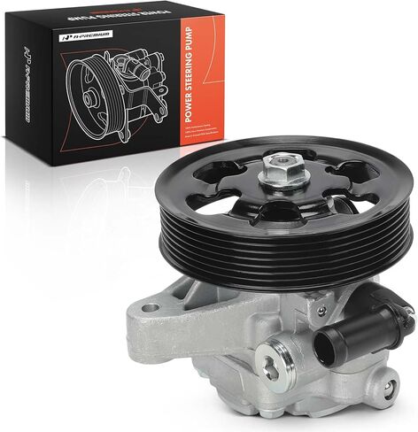 A-Premium Power Steering Pump, with 7 Groove Pulley & Inlet Line, Compatible with Honda CR-V CRV 2003-2004 2.4L, Element 2003-2005 2.4L in Saudi Arabia