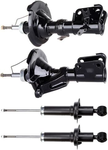 AUTOMUTO Strut Spring Assembly Rear Pair Shock Absorber Fit 2001-2005 for Honda Civic 171340 FWD in Saudi Arabia