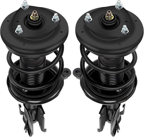 AUTOMUTO Strut Spring Assembly Rear Pair Shock Absorber Fit 2001-2005 for Honda Civic 171340 FWD in Saudi Arabia