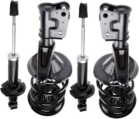 AUTOMUTO Strut Spring Assembly Rear Pair Shock Absorber Fit 2001-2005 for Honda Civic 171340 FWD in Saudi Arabia