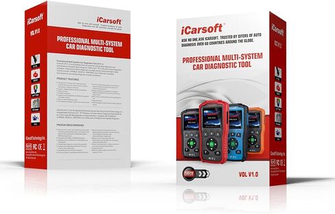 iCarsoft Auto Diagnostic Scanner VOL V1.0 for Volvo/SAAB with Airbag Scan,Oil Service Reset, SAS Reset ect in Saudi Arabia