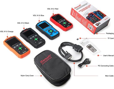iCarsoft Auto Diagnostic Scanner VOL V1.0 for Volvo/SAAB with Airbag Scan,Oil Service Reset, SAS Reset ect in Saudi Arabia
