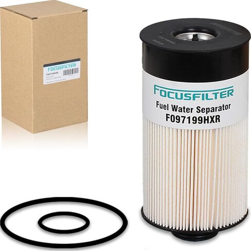 FOCUSFILTER FS20081 OEM Grade Fuel Water Separator Filter, Compatible with 2017 Cummins ISB and ISL Engines, Replace A0000904851, L20081F, PF46171, L20081, A245007 in Saudi Arabia