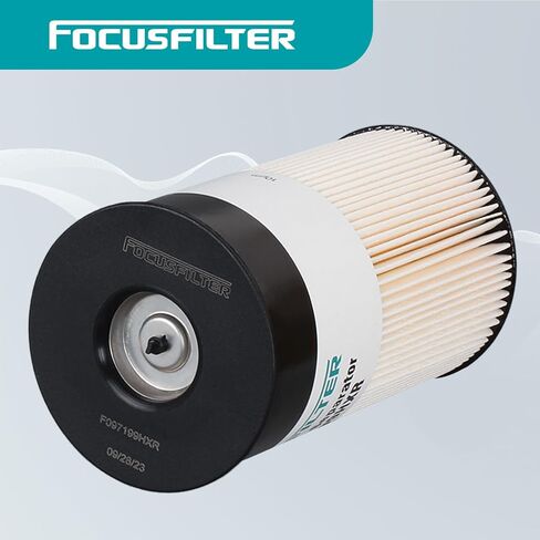 FOCUSFILTER FS20081 OEM Grade Fuel Water Separator Filter, Compatible with 2017 Cummins ISB and ISL Engines, Replace A0000904851, L20081F, PF46171, L20081, A245007 in Saudi Arabia
