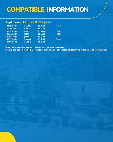 PHILTOP Catalytic Converter Kit Direct-Fit Replacement For 2005-2014 Jetta, 2006-2009 Rabbit, 2010-2014 Golf, 2012-2014 Beetle OE Replace 54751 (EPA Compliant) in Saudi Arabia