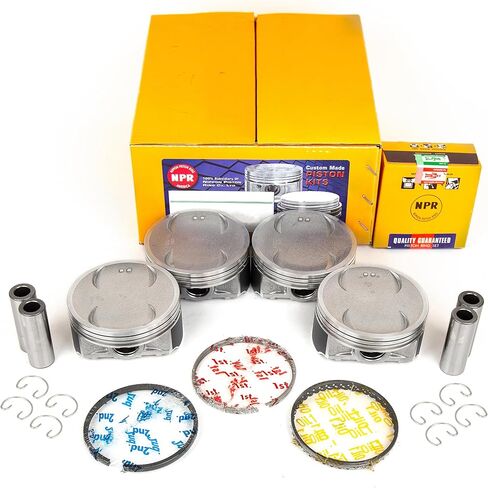 MA-9761316180-2 Pistons with Rings Compatible With/For 99-05 Subaru Forester Impreza Saab 2.5L SOHC EJ251 in Saudi Arabia