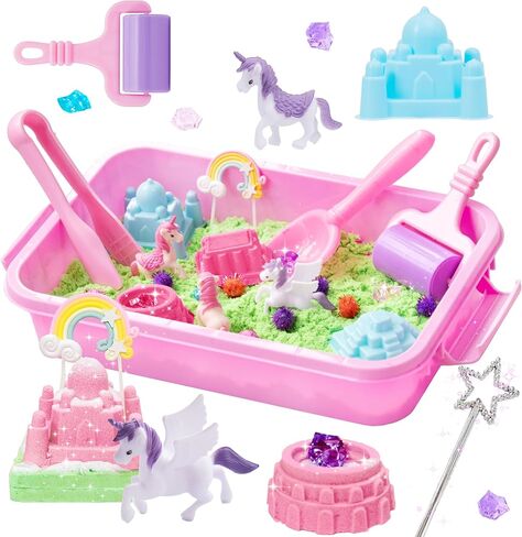 Mermaid Sensory Bin,Ocean Sensory Play Kit for Girls with Sensory Foam Beads and Storage bin, Ocean Sensory kit,Toddler Toys Ages 3 4 5 6 7 8 in Saudi Arabia
